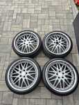 Felgi 19 cali 5x112 Royal gt20, nowe opony, polerowane ranty