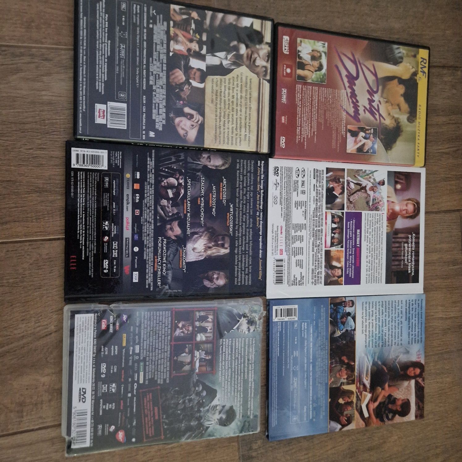 6 filmów na DVD Okazja!