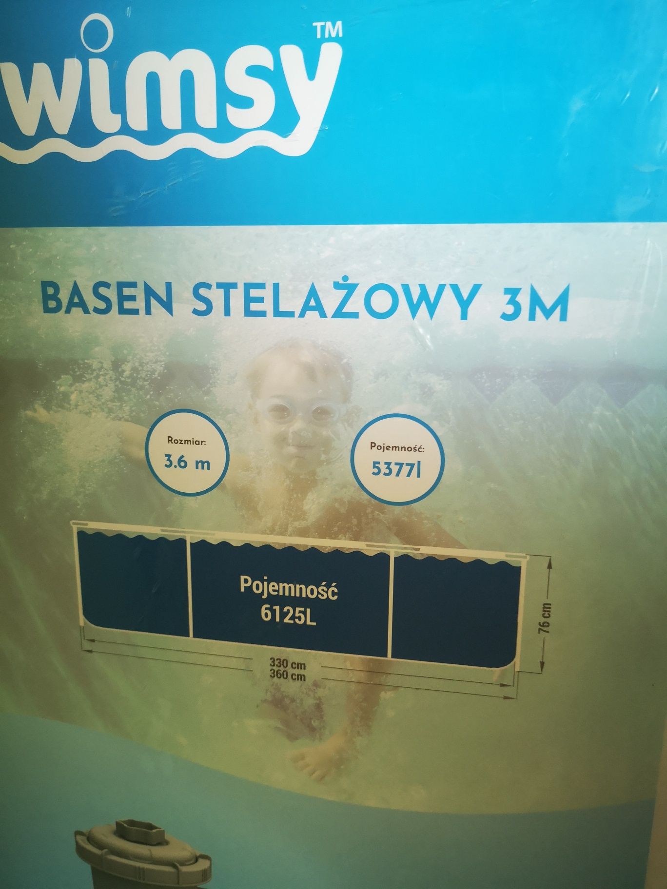 Basen stelażowy 3 M