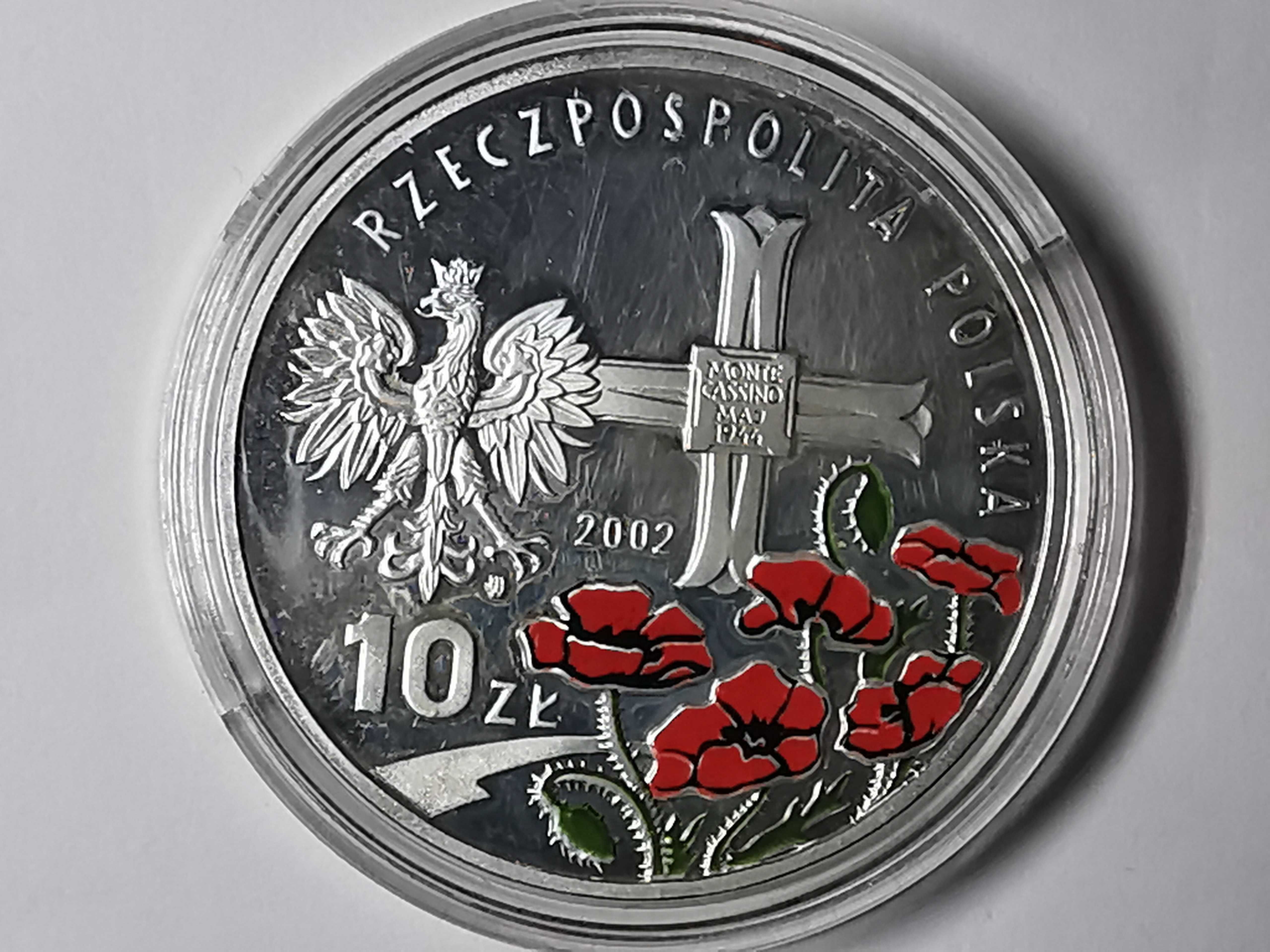 Moneta Generał Broni Władysław Anders - Lustrzanka 10zł