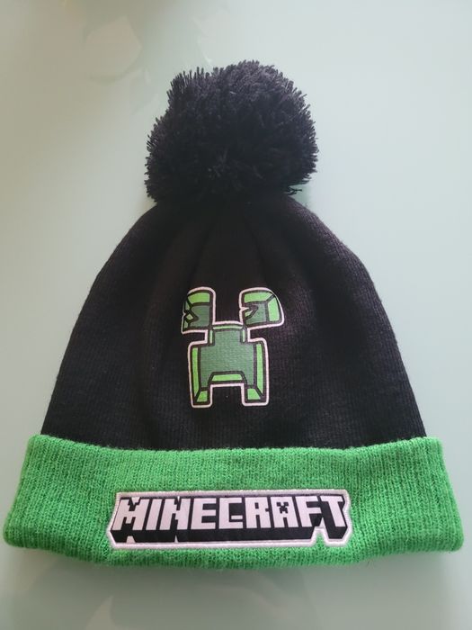 Czapka zimowa minecraft jak nowa