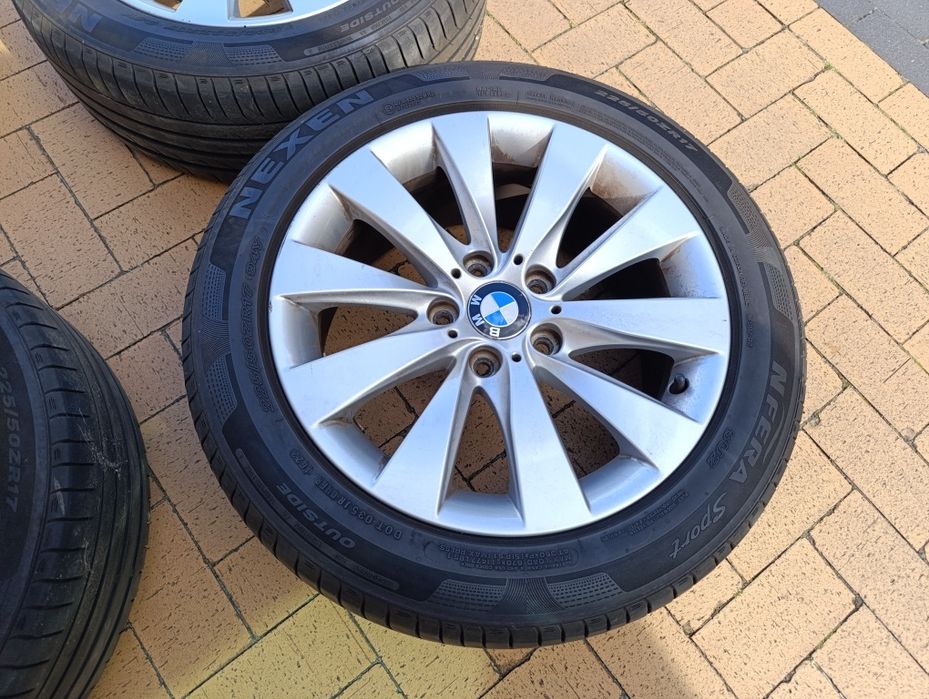Alufelgi bmw z oponami, koła 5x120 17 cali F30, F32, F33, F36