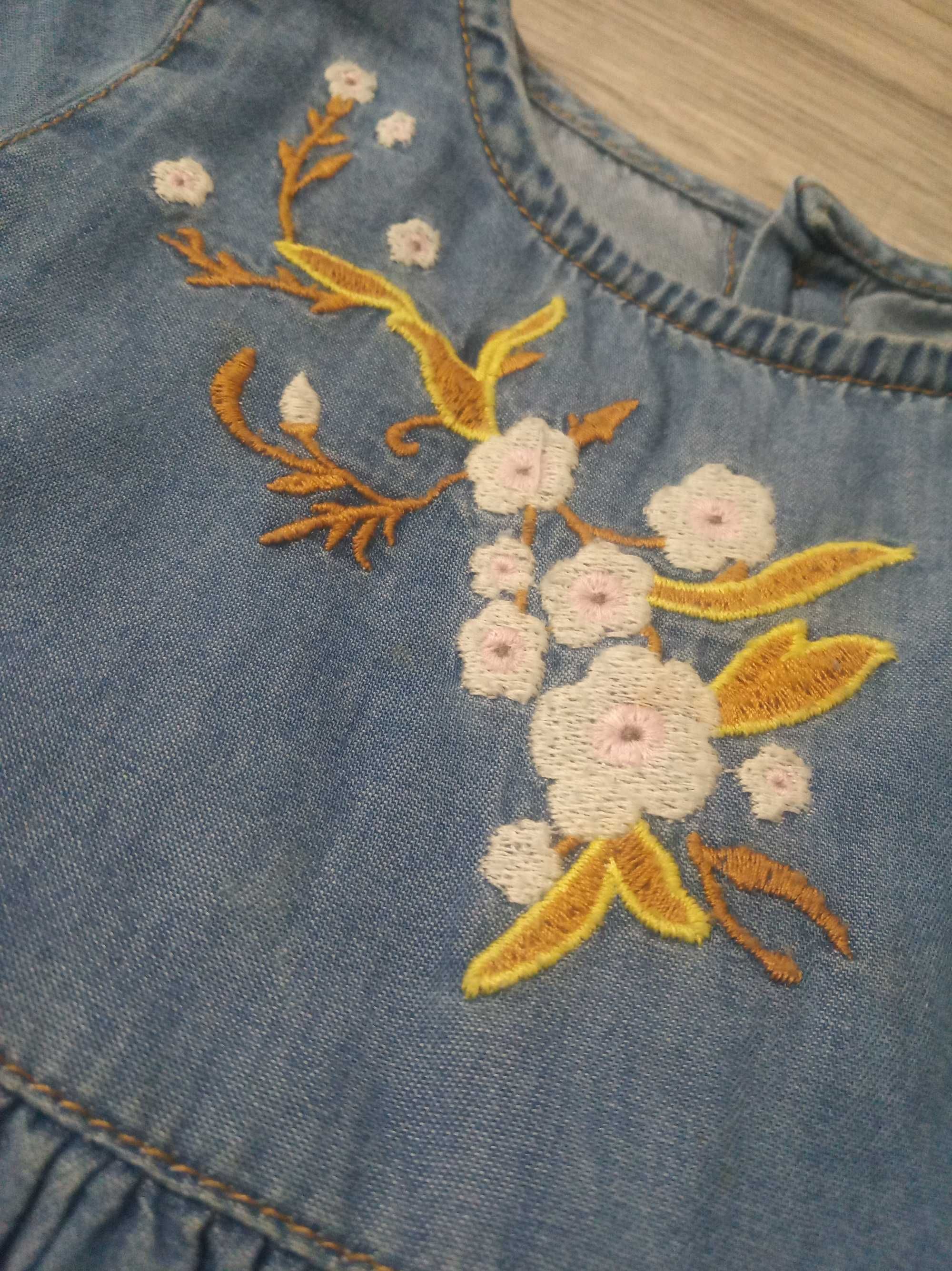 Sukienka jak jeans Cikoby rozm. 86-92