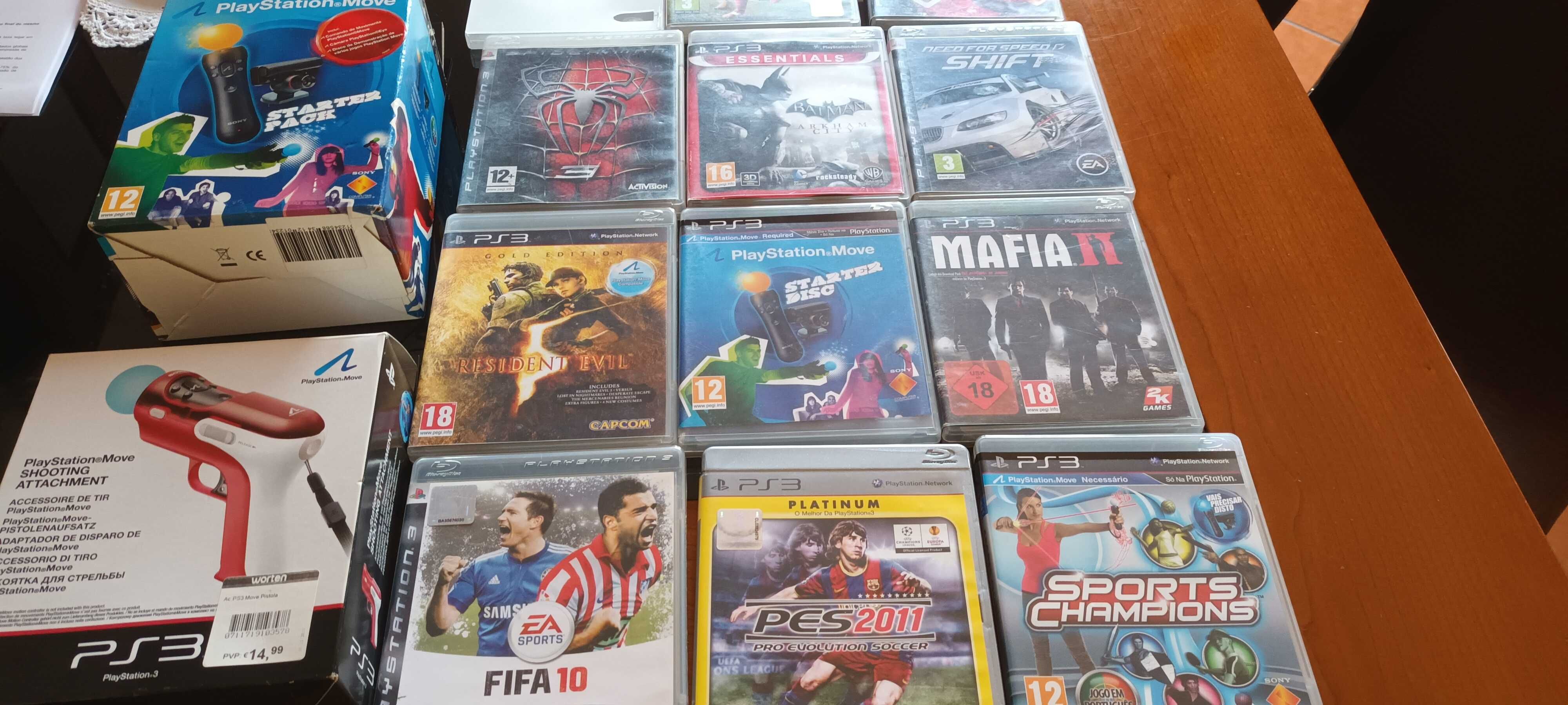 Jogos e comandos ps3