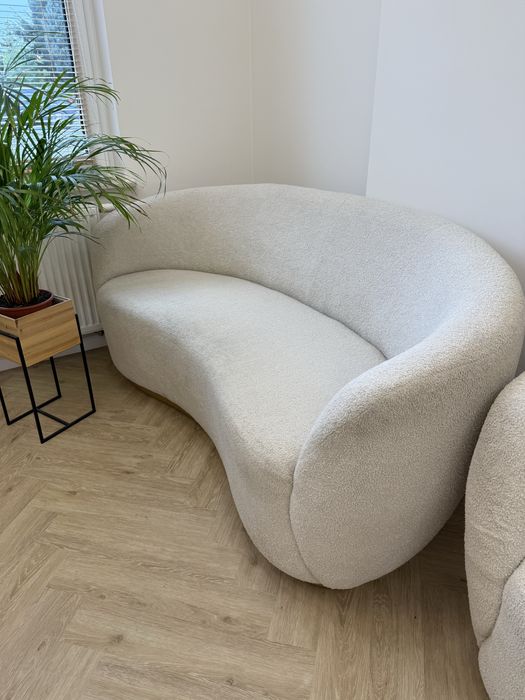 Kanapa 2-os plus fotel boucle