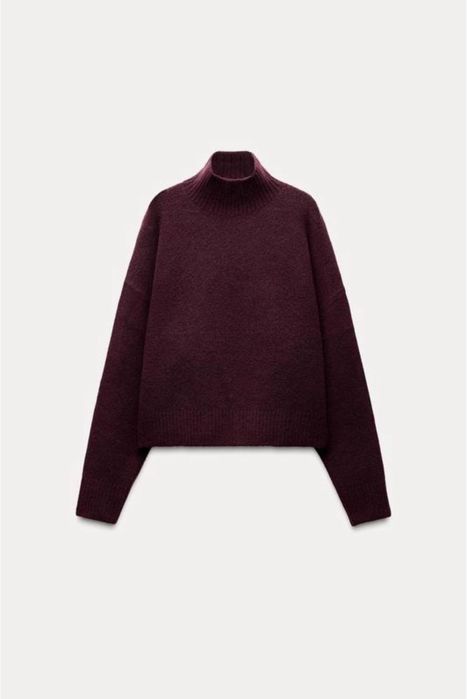 Сверт ZARA Трендовий колір бургунді