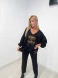 Piękny komplet dres plus size brilliant brands dwa kolory