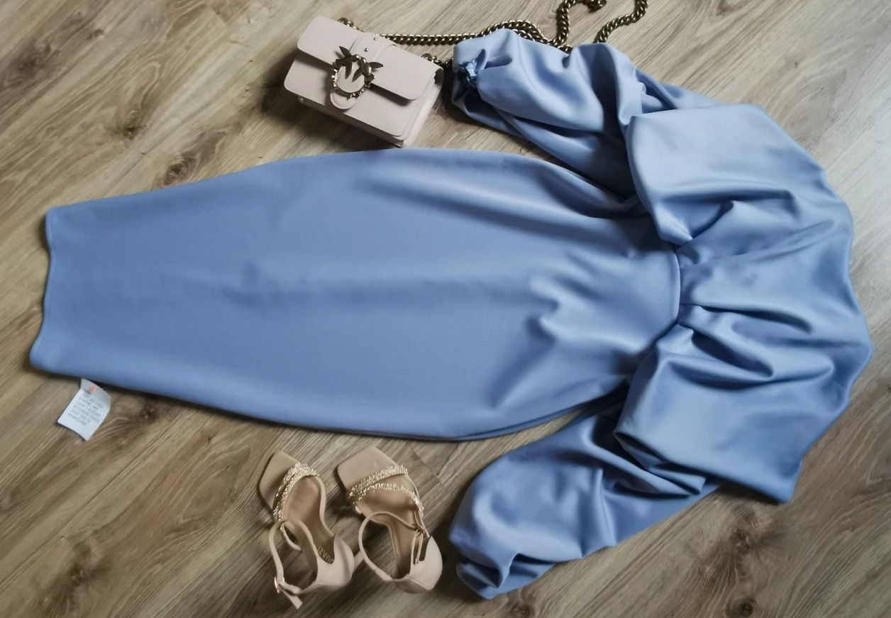Asos piękna midi hiszpanka seksowna 40 L andrzejki sylwester nowa