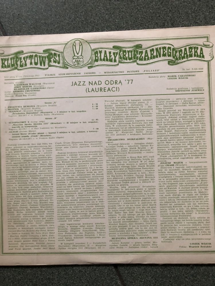 Winyl Jazz nad Odrą 77