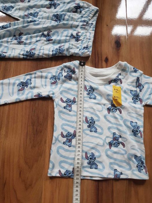 Piżama Disney Baby Stitch  9-12 miesięcy 80cm bawełna