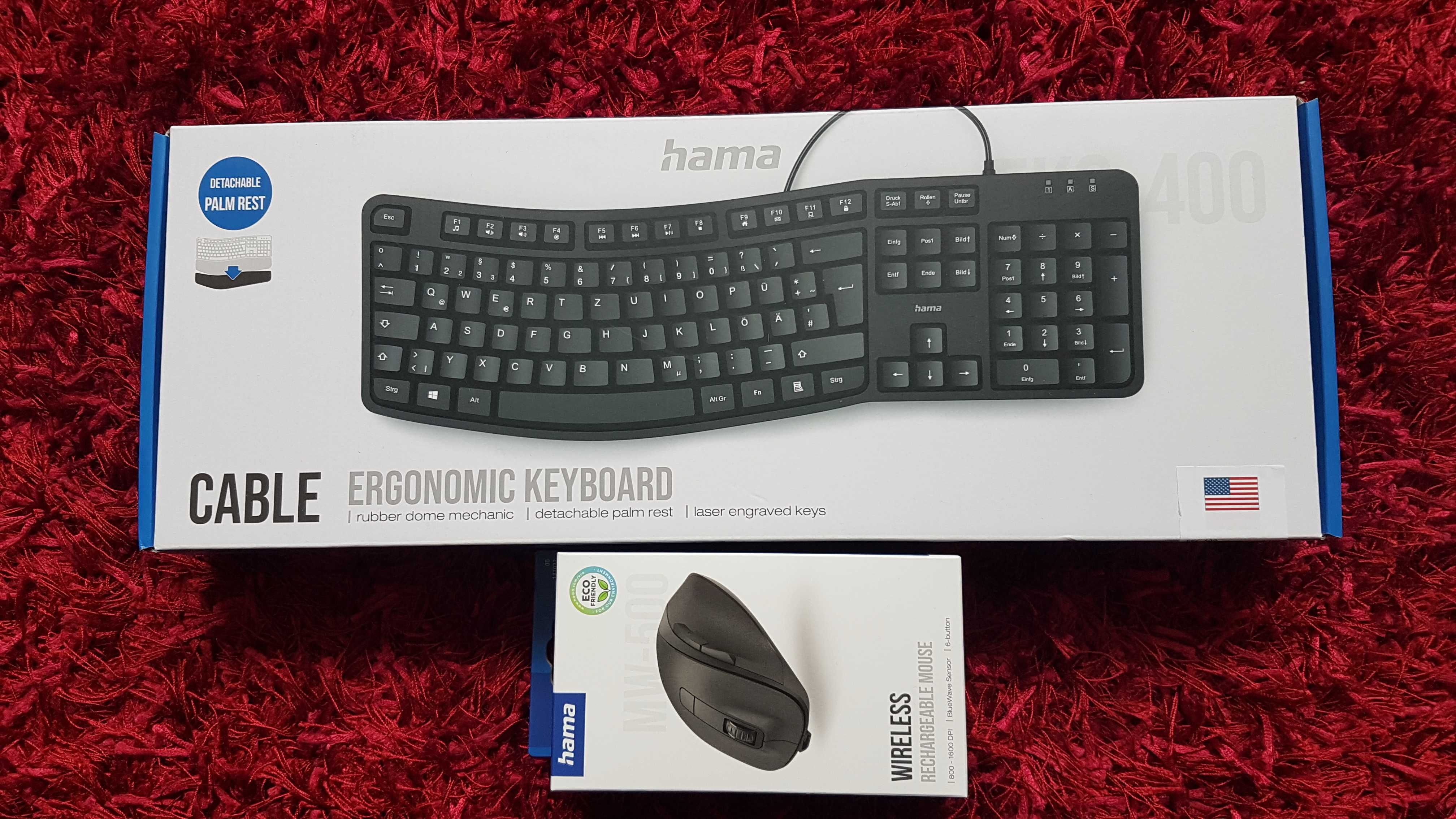 Hama Klawiatura komputerowa EKC-400, przewodowa