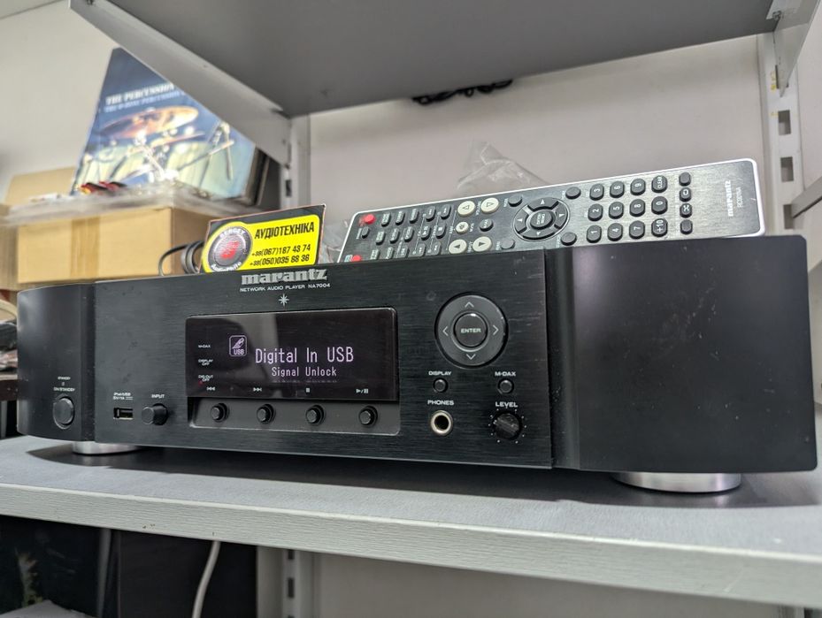 Marantz NA 7004. Сетевой стример. Wi-Fi, USB, ЦАП, Airplay