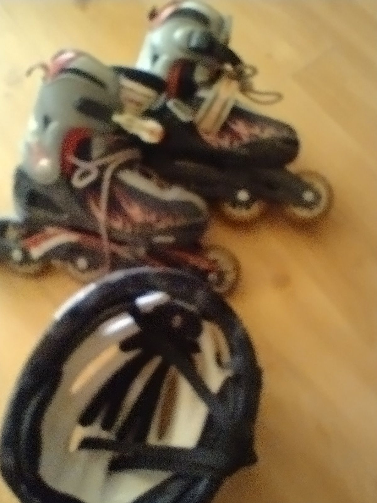 Rolki dla dzieci i kask