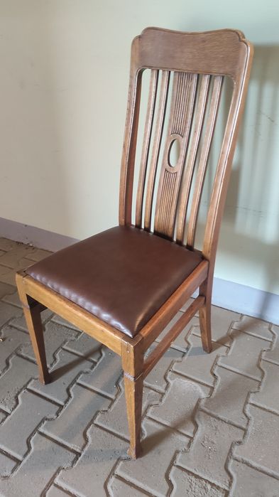Okrągły solidny stół 90cm na jednej nodze