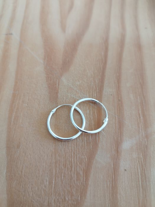 Argolas em prata 925