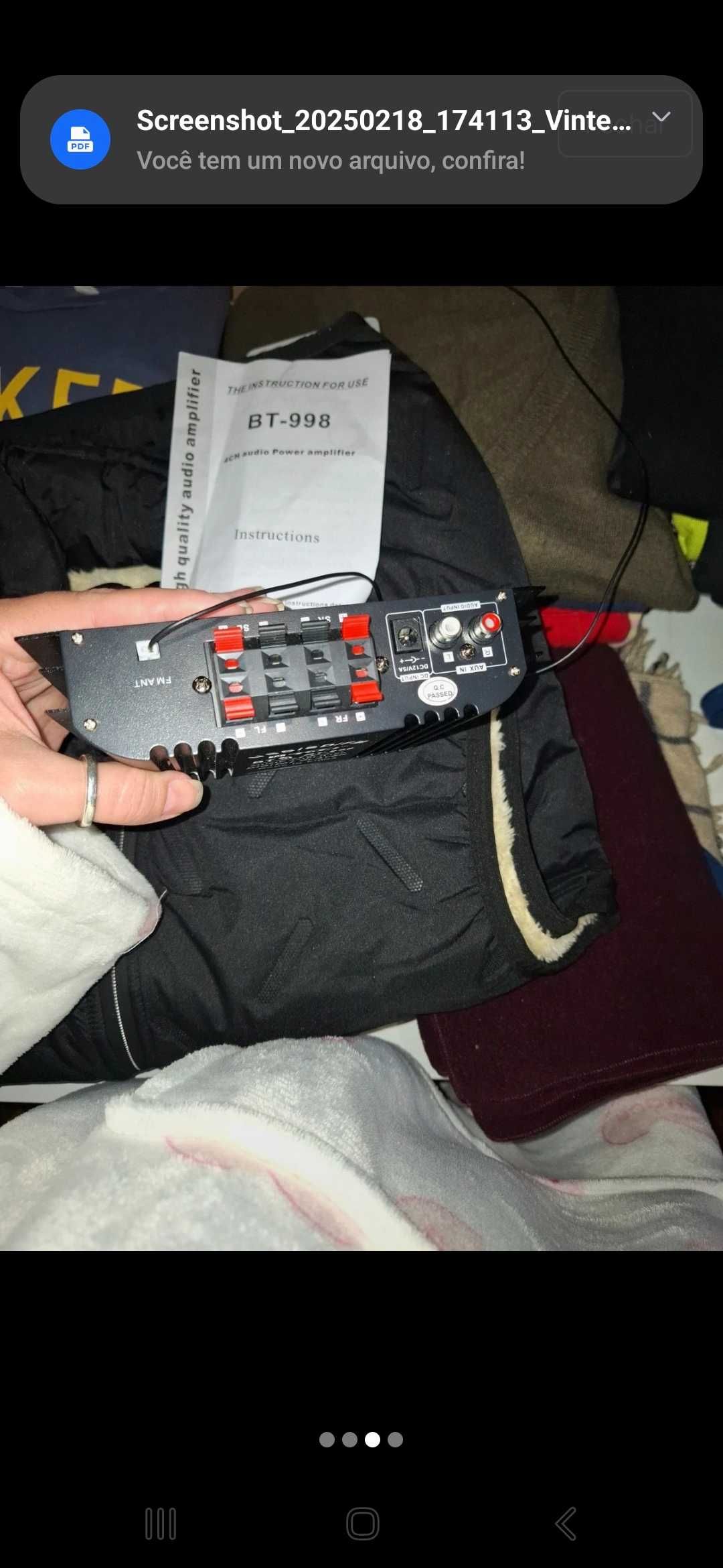 Amplificador radio