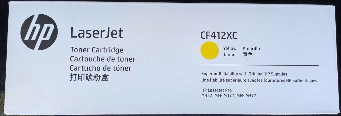 ОРИГІНАЛЬНІ ПОСИЛЕНІ картриджі HP 410X CF410X, CF411X, CF412X, CF413X