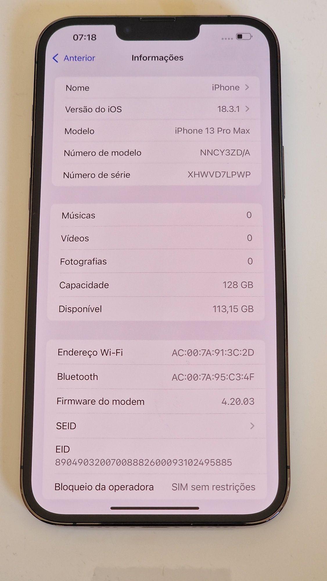 Iphone 13 Pro Max 128Gb