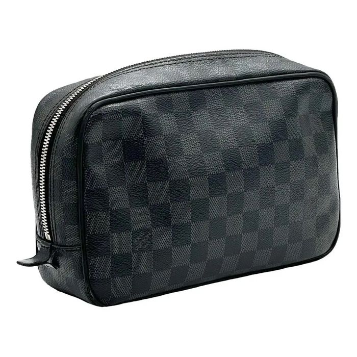 Louis Vuitton Toilet Pouch PM Damier Graphite Kosmetyczka Męska Torba