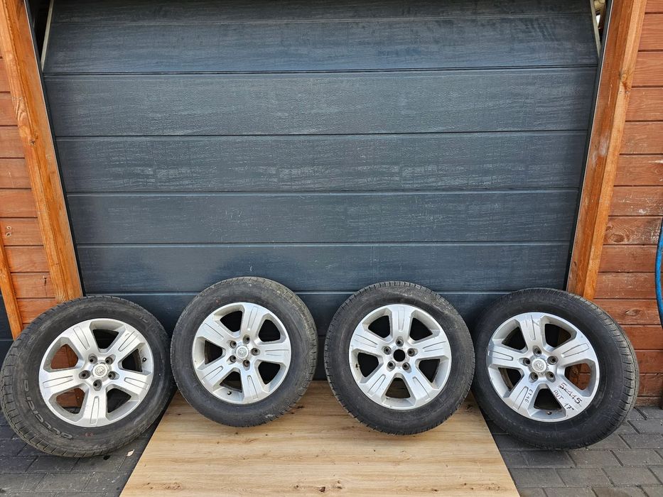 FELGI ALUMINIOWE KOŁA OPONY LETNIE OPEL ANTARA CHEVROLET CAPTIVA 17 CALI 5X115 ET46