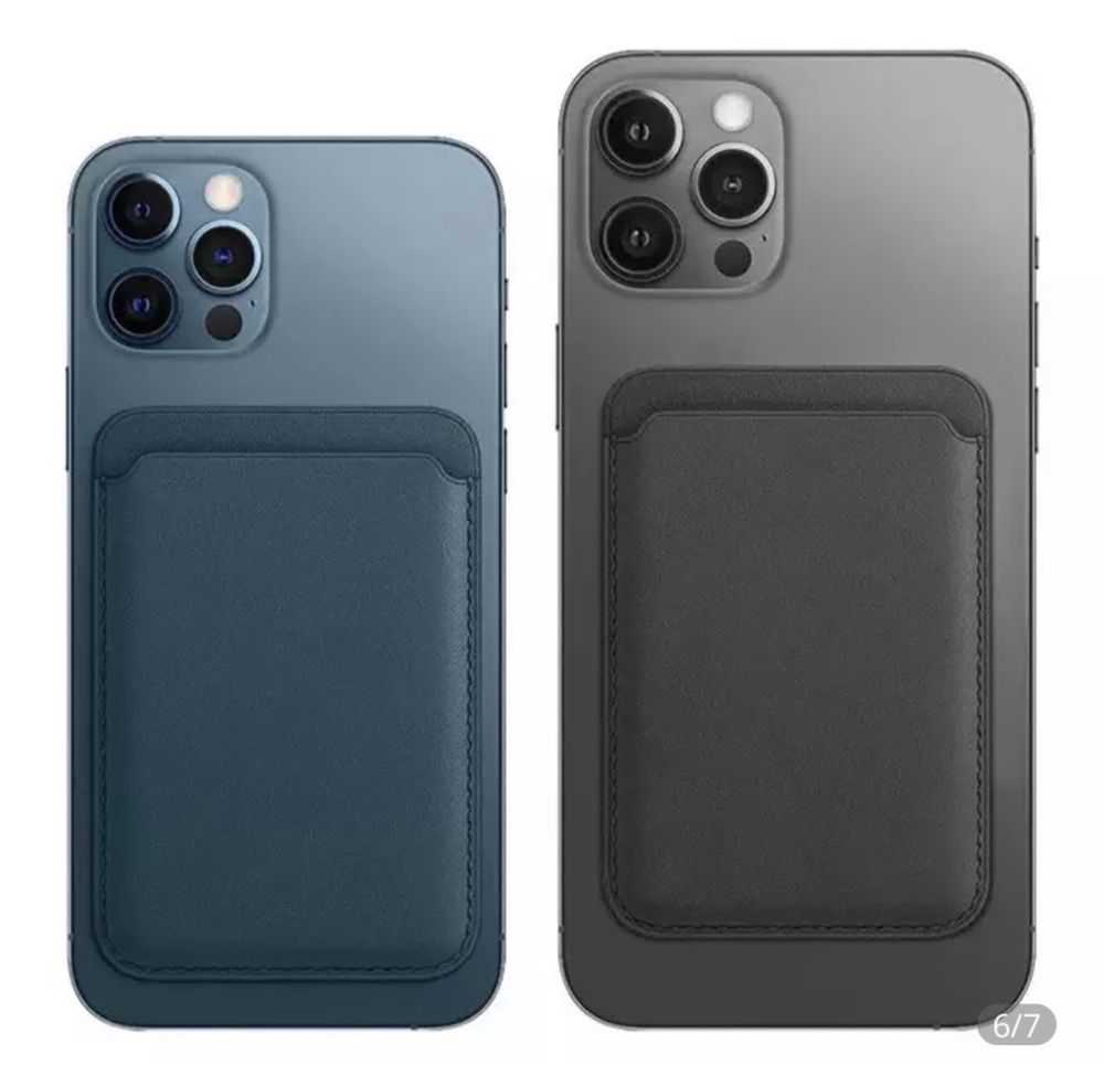 Capa protectora para Iphone + bolsa magnetica para cartões!