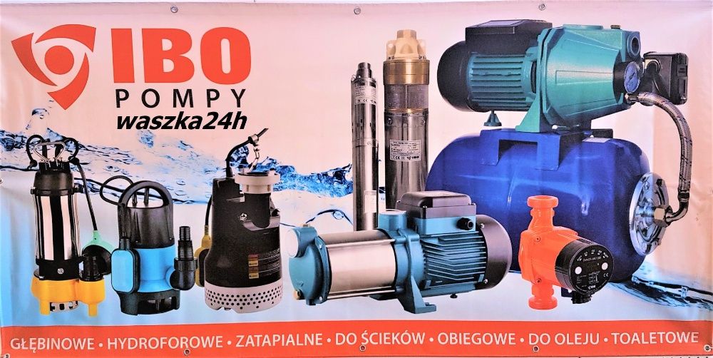 Pompa IBO do studzienek małych przestrzeni ściekowa SN-450 z pływakiem