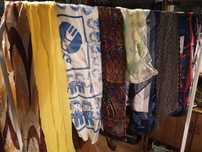 Chusty damskie lata 70 vintage 10szt stan bdb