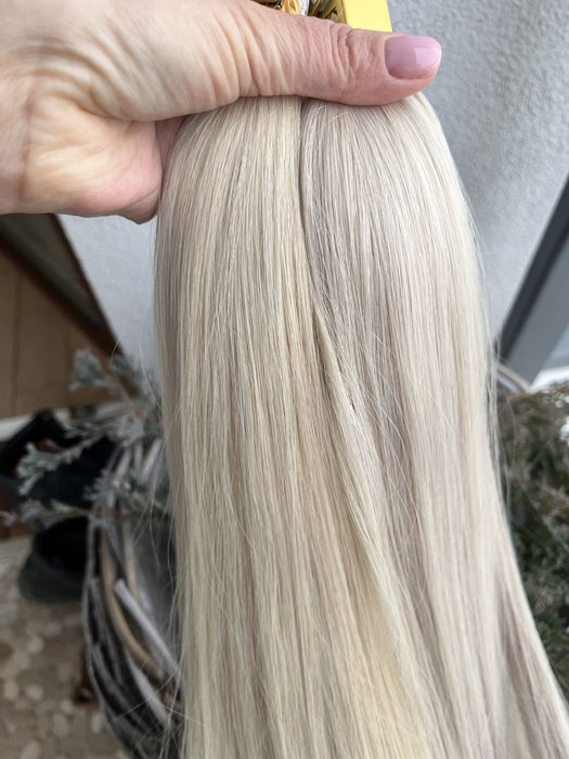 Włosy słowiańskie blond