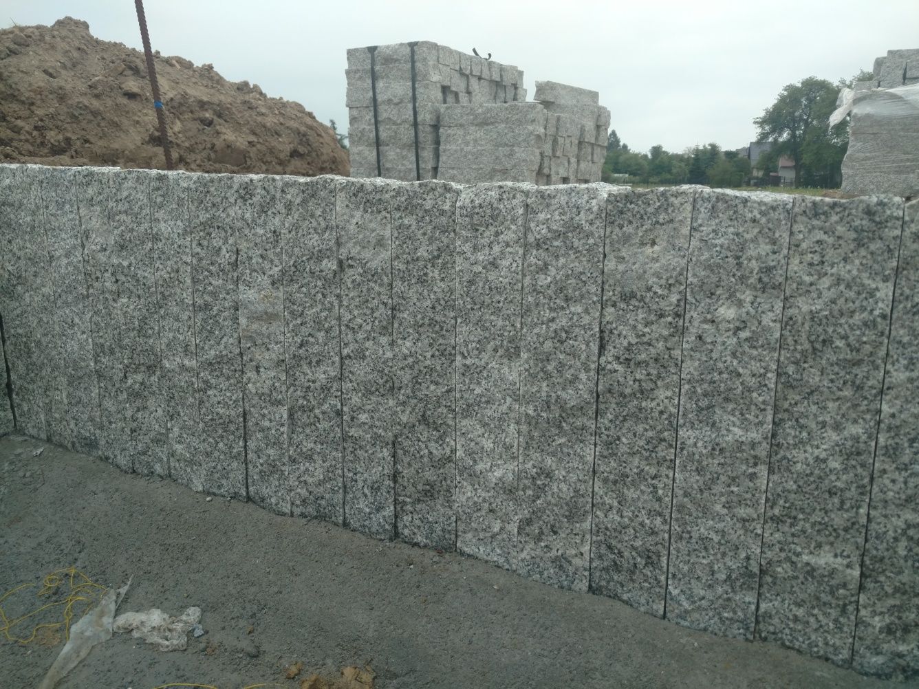 Kamień murowy granitowy palisada obrzeże kostka granitowa brukowa grys