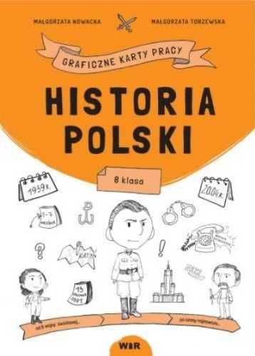 Historia Polski. Graficzne karty pracy dla klasy 8 - Małgorzata Nowac