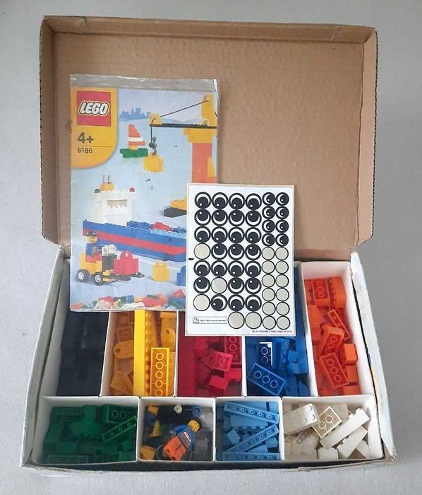 Конструктор б/у LEGO Построй гавань 6186, возраст 4+ оригинал 2008 год