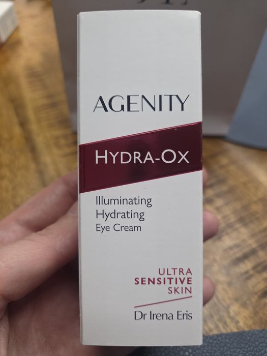 Agenity Hydra-Ox, Krem pod oczy rozświetlająco-nawilżający, 15 ml
