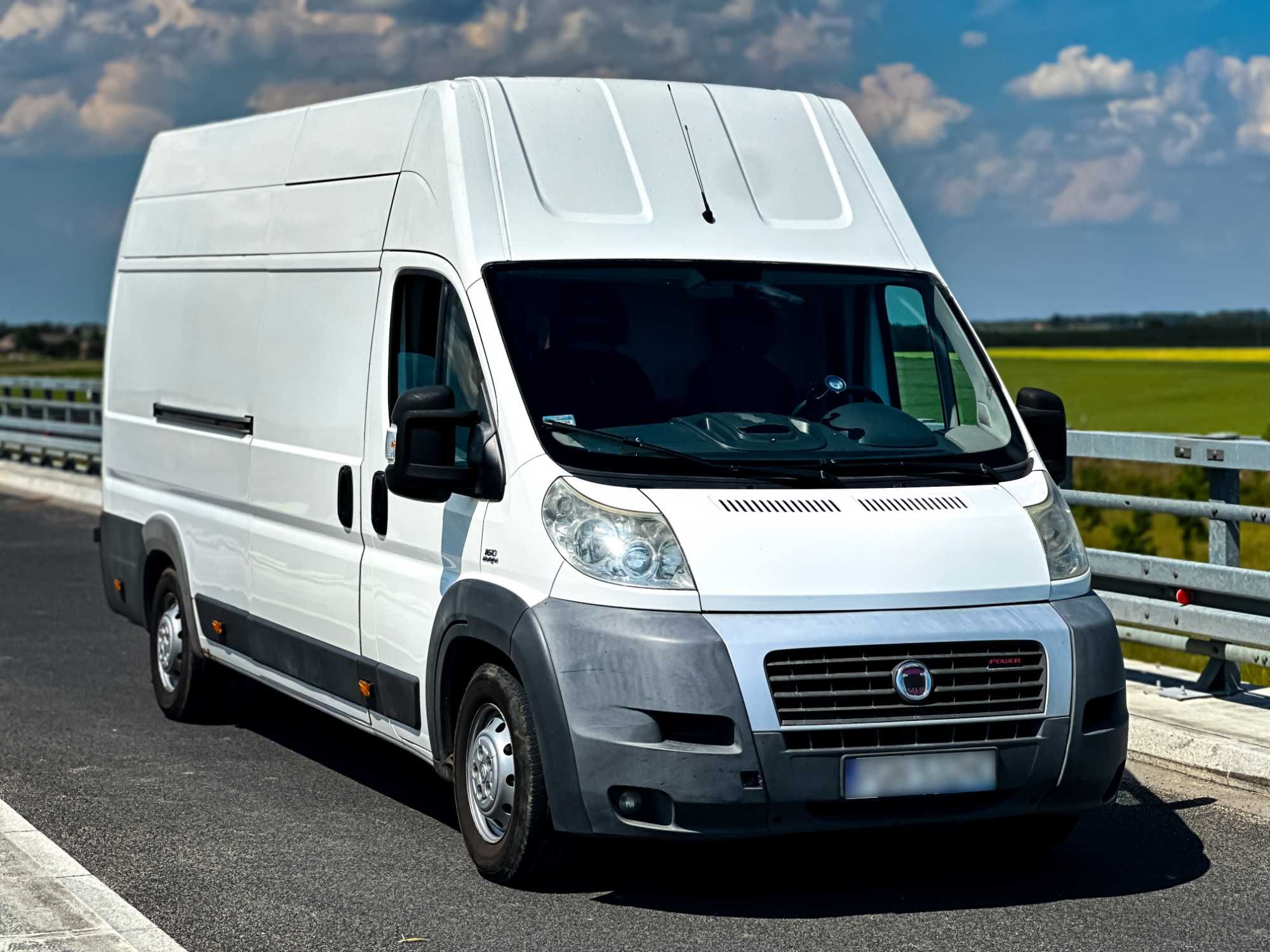TANIO Fiat Ducato blaszak WYPOŻYCZALNIA / Wynajem busów dostawczych
