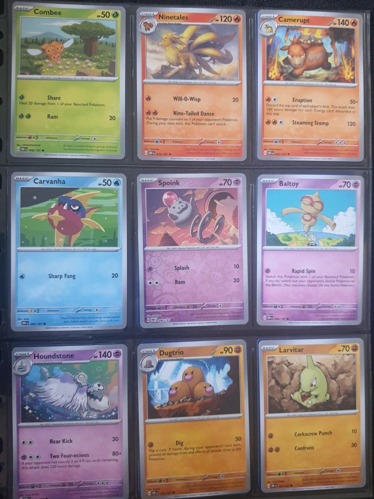 Cartas pokemon - Scarlet & Violet - Obsidian Flames