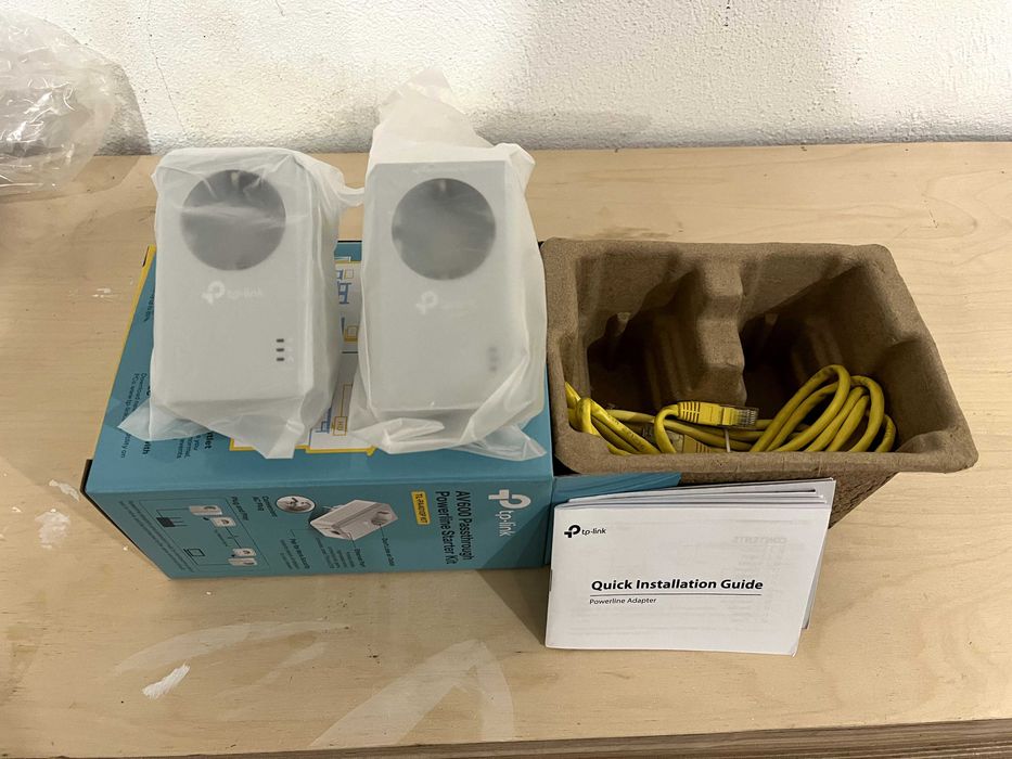 Powerline AV600 com passthrough