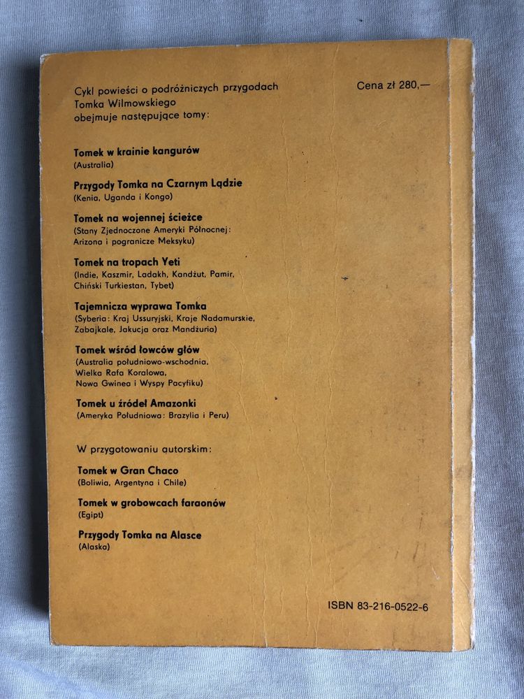 Tomek u zrodel Amazonki Alfred Szklarski 1986 klasyka mlodziezowa