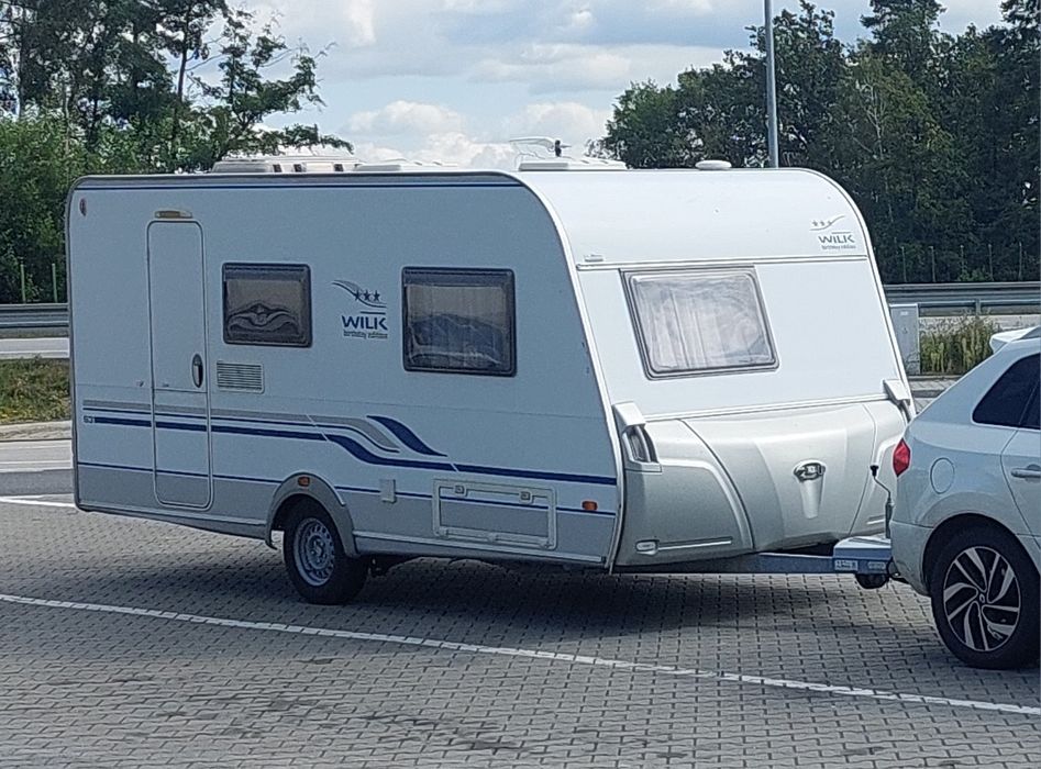 Przyczepa kempingowa Wilk s3 450 fs birthday edition