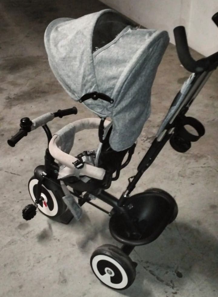 Triciclo KINDERKRAFT Aston Grey (6 em 1)