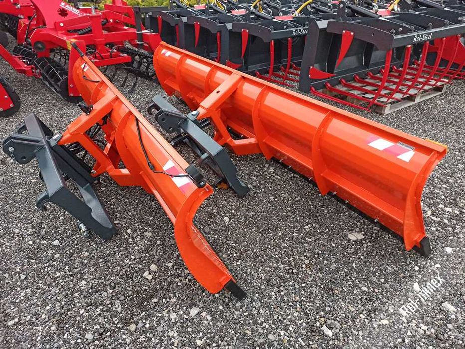 Wzmocniony PŁUG DO ŚNIEGU śnieżny Euro-ramka TUZ Wózka widłowego Dowóz