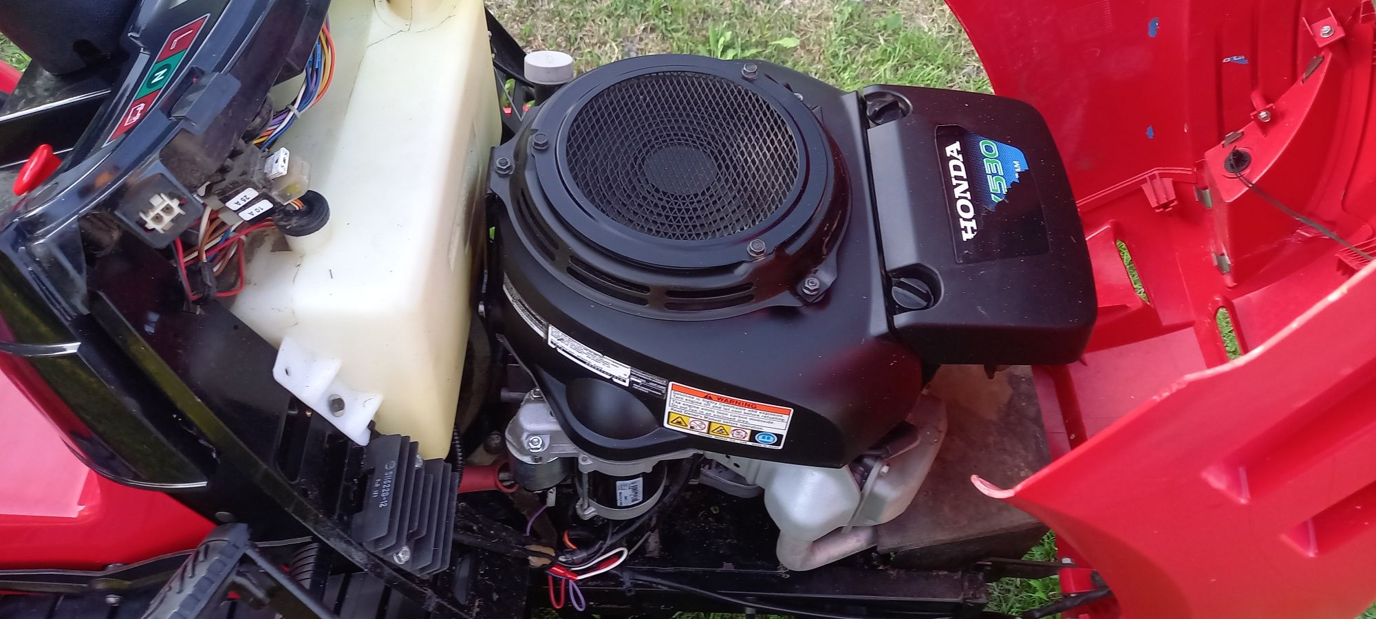 Traktorek kosiarka Solo dwa cylindry hydrostat pompa oleju