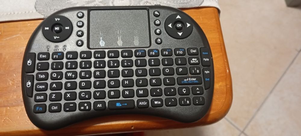 Mini teclado TV com USB PC portátil ou torre