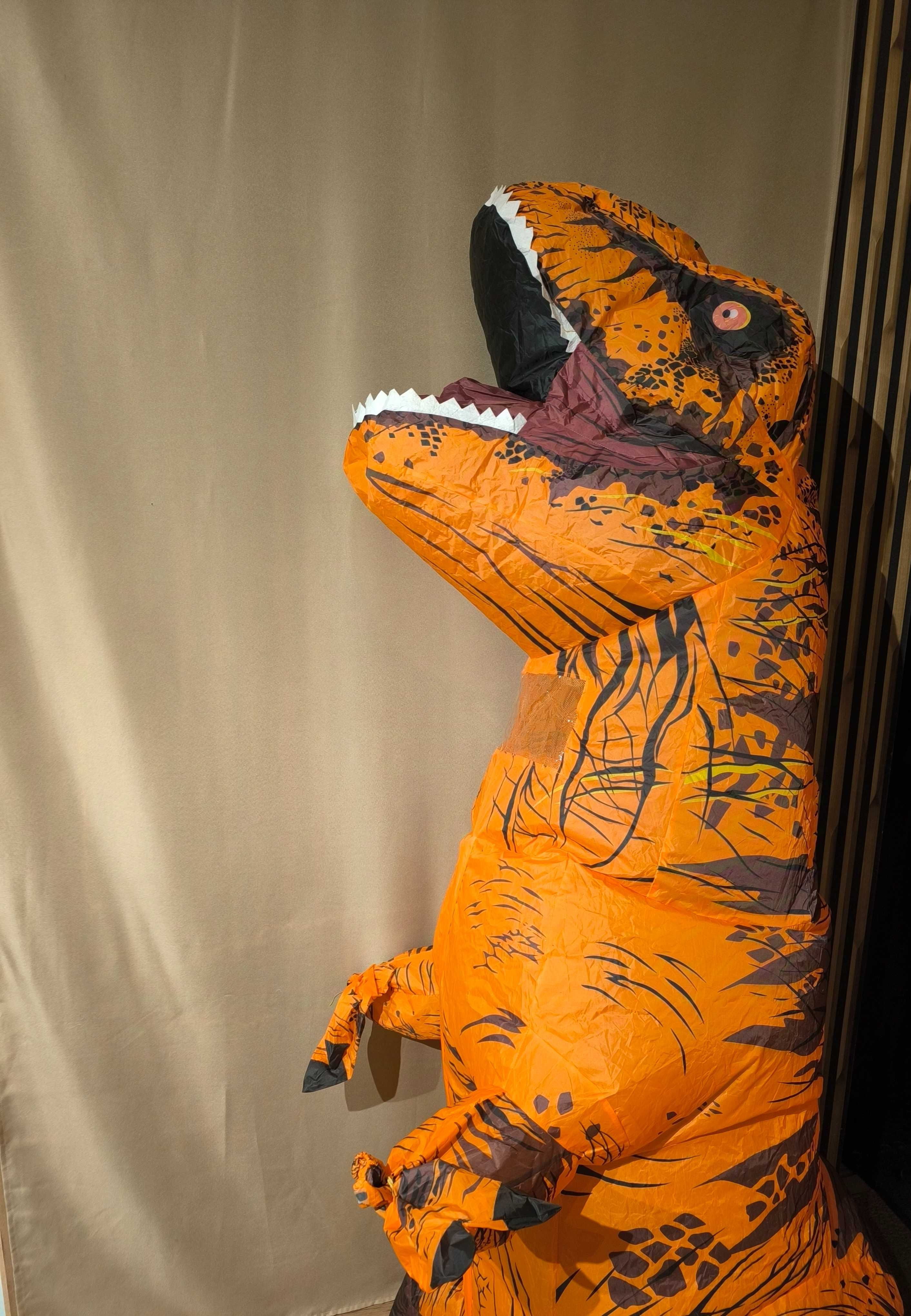 Kostium strój dmuchany T-rex