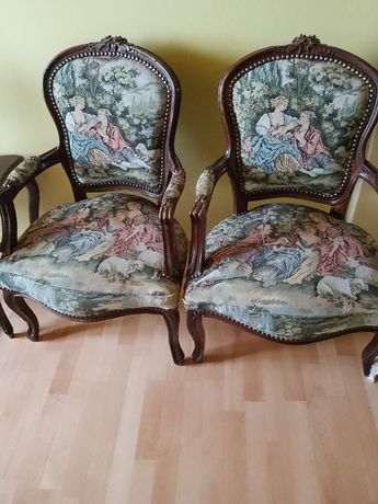 Fotele w stylu francuskim