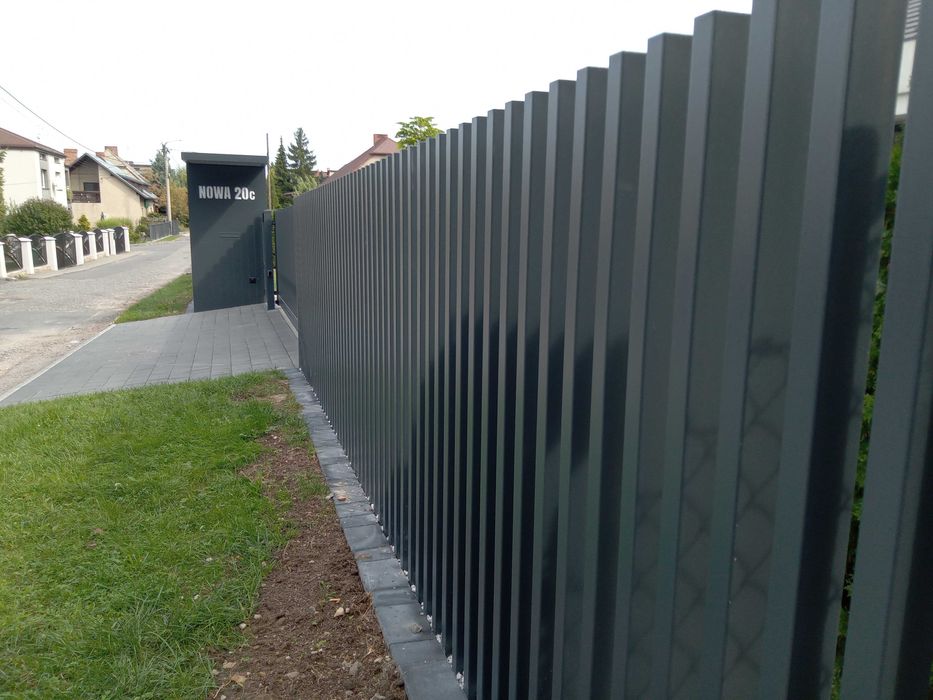 Ogrodzenia nowoczesne,grzebieniowe