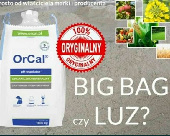 OrCal® nawóz organiczny - wapno z  NPK i aktywnym hydratem wapnia