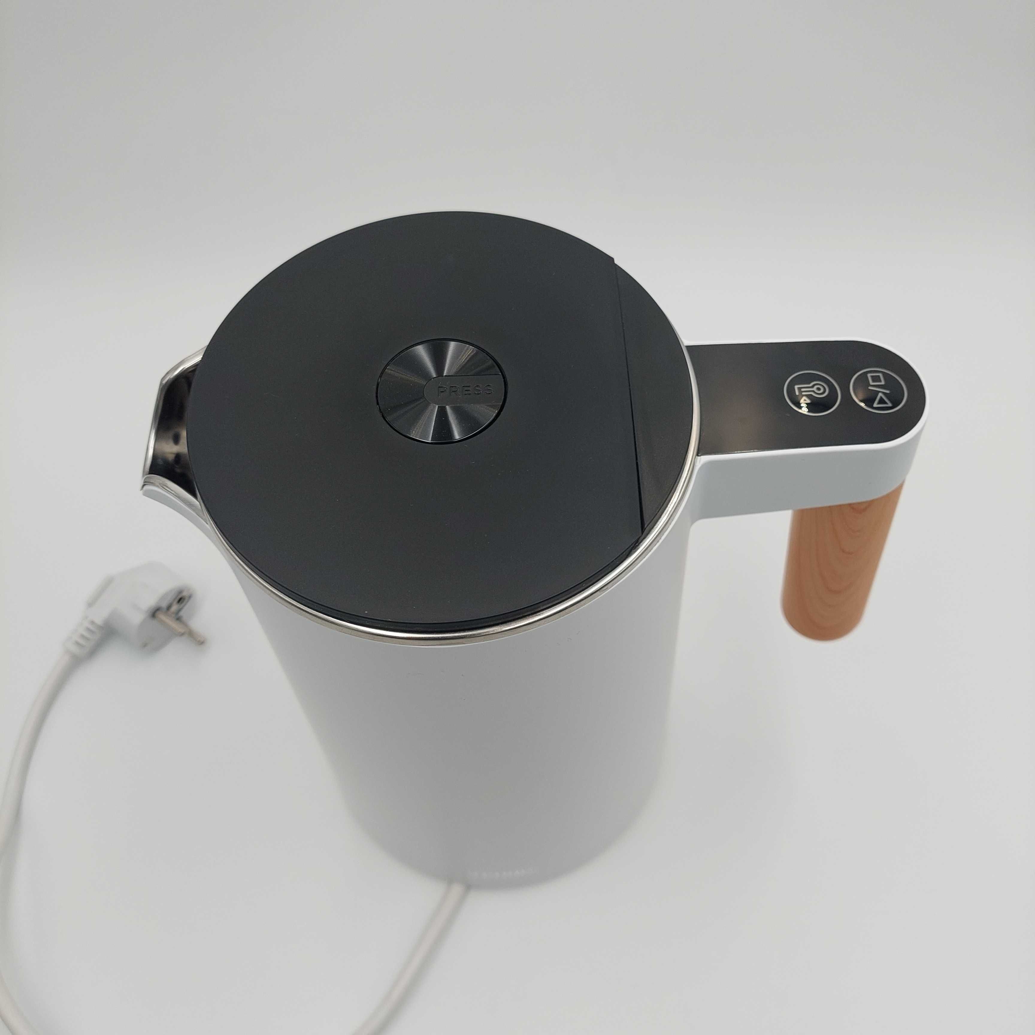 Czajnik elektryczny bezprzewodowy Arendo Wood Style CoolTouch