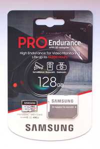 Карта памяти Samsung 128GB microSDXC Class 10 Pro Endurance + Adapter
