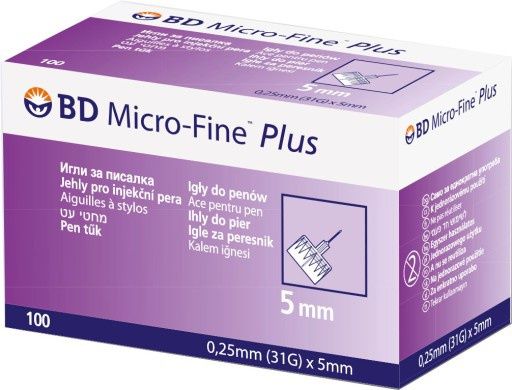 BD igły do pena 5mm