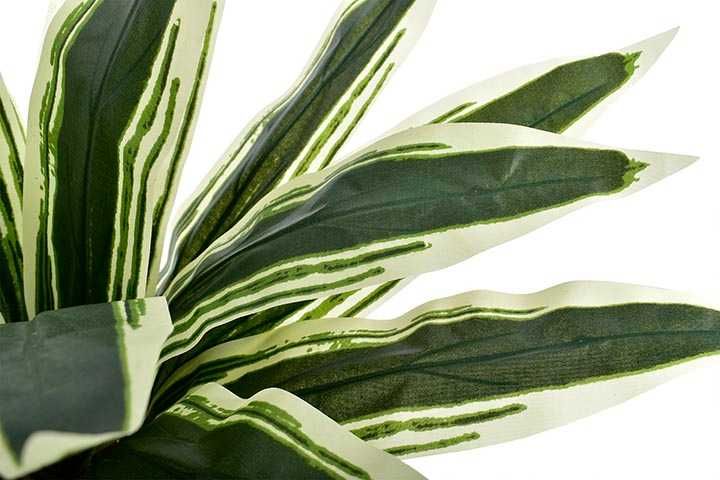 Dracena sztuczne kwiaty roślina kompozycja donica liście do salonu