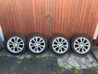 Opel Astra H Alu felgi 17" opony zima 225/45R17 koła 5x110 koła